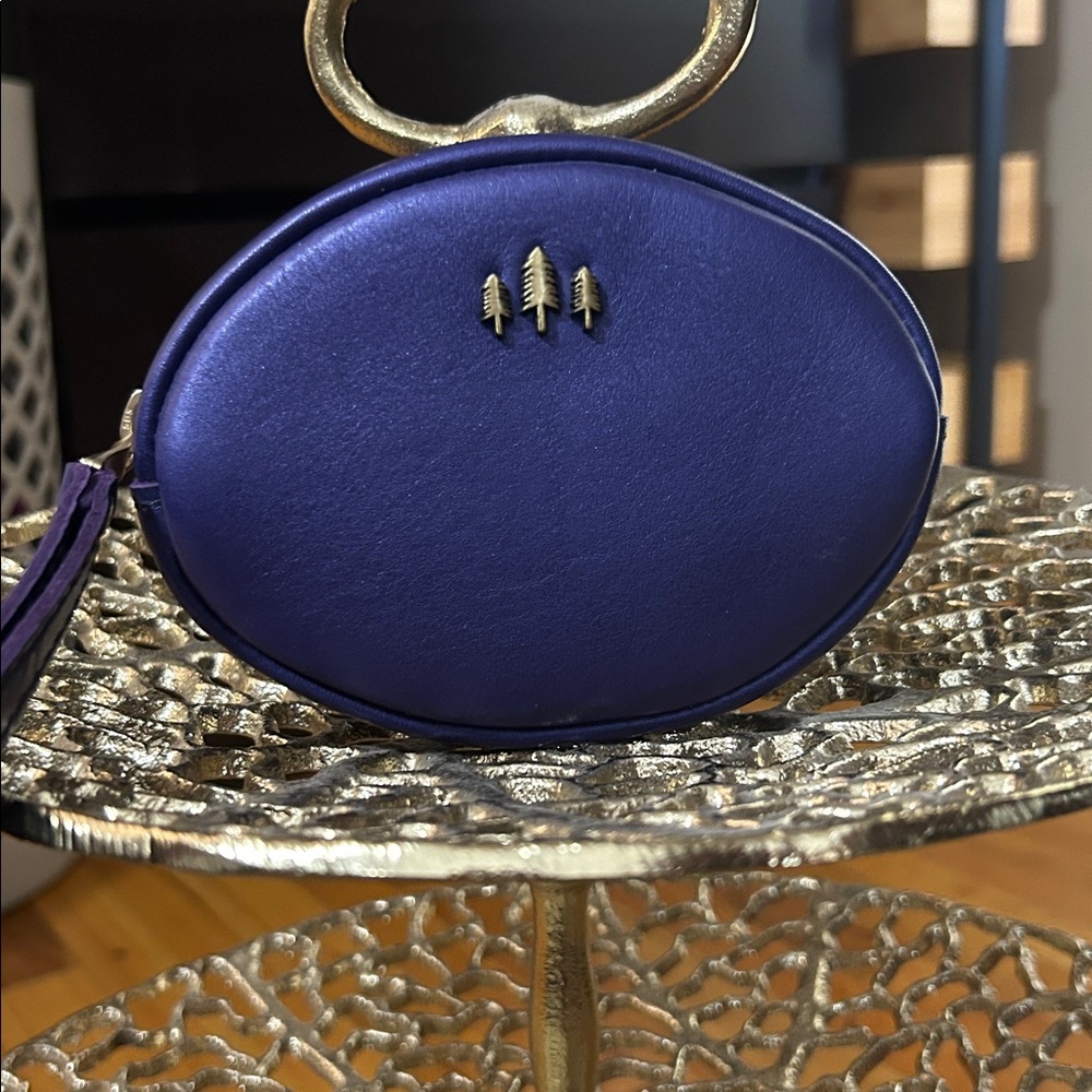 PLG amethyst small Roswell pouch